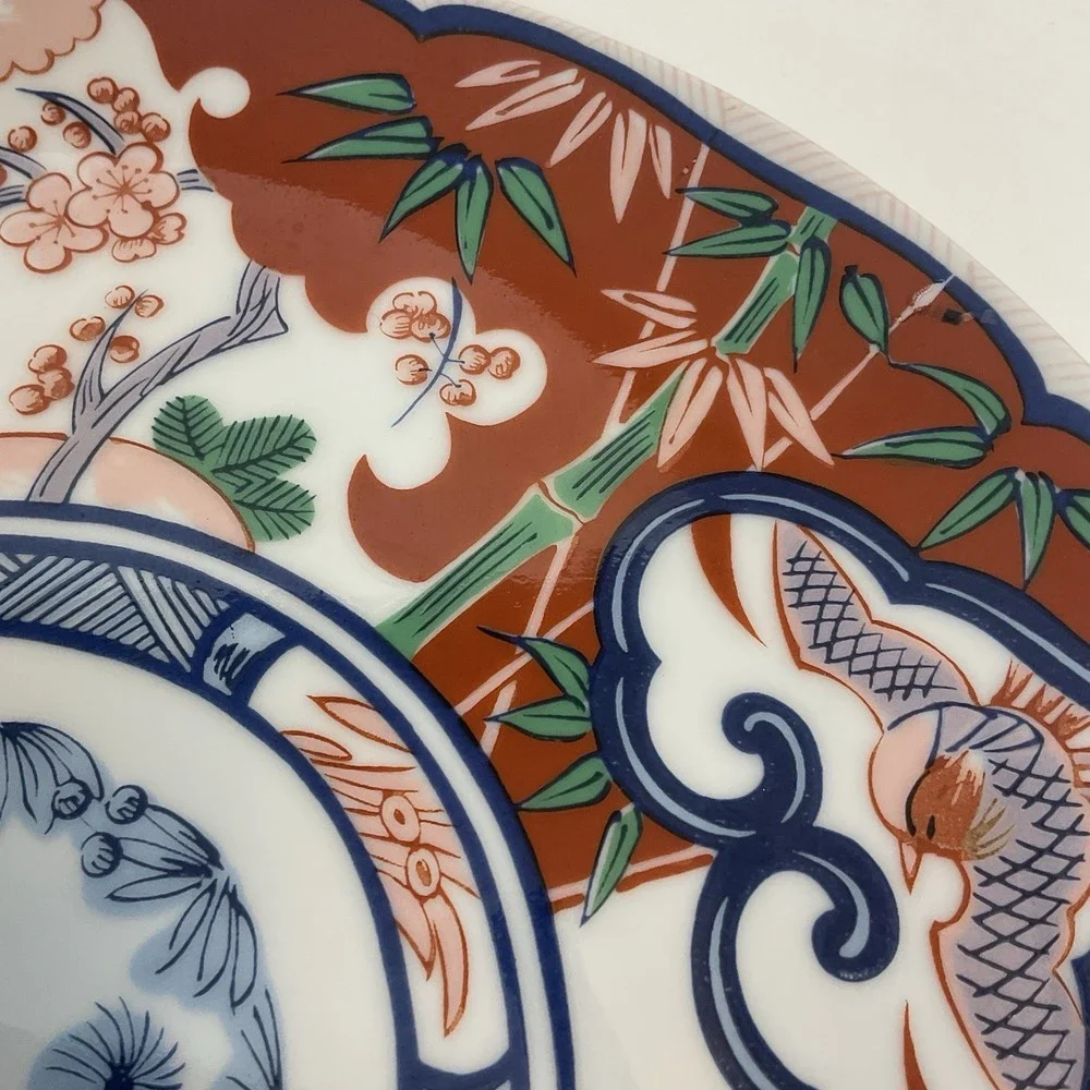 Georges Briard Heirloom Fine China Dinner Plates Vintage‎ Asian Oriental 10.25